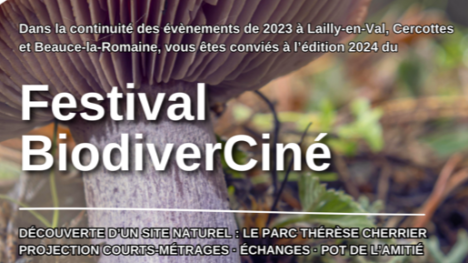 Festival BiodiverCiné – Mercredi 22 mai 2024 – Beaugency